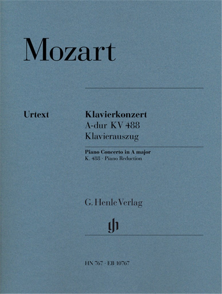 Concert 23 A-Dur KV488